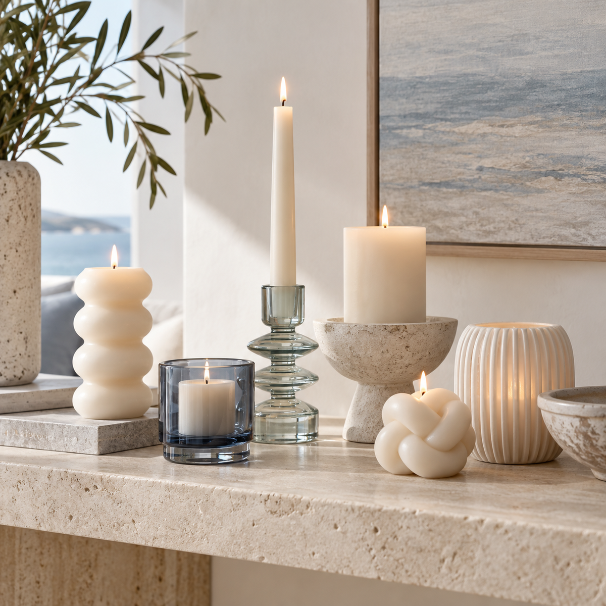 Candles & Candle Holders