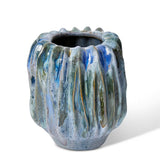 Alberto Tall Vase Blue