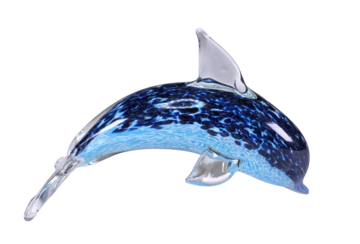 Art Glass - Medium Dolphin