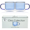 Blue Cups Set of 2