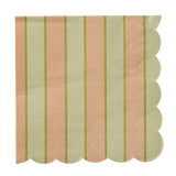 Carnival Peach/Green Napkin