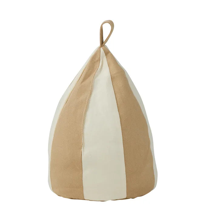 Carnival Door Stop Tan/Ivory