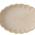 Toscana Ceramic Baker  Cream - sml
