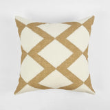 Hayfield 50 x 50 White/Mustard Cushion