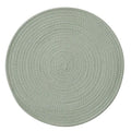 Demi Cotton Round Placemat 38cm Mint