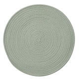 Demi Cotton Round Placemat 38cm Mint