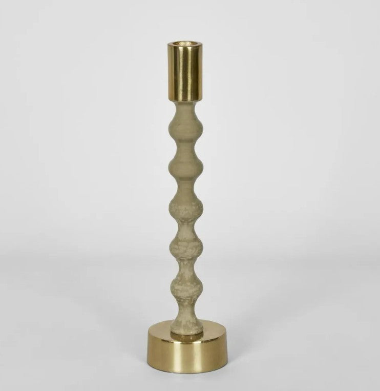 Elsa Candle Stand  Beige