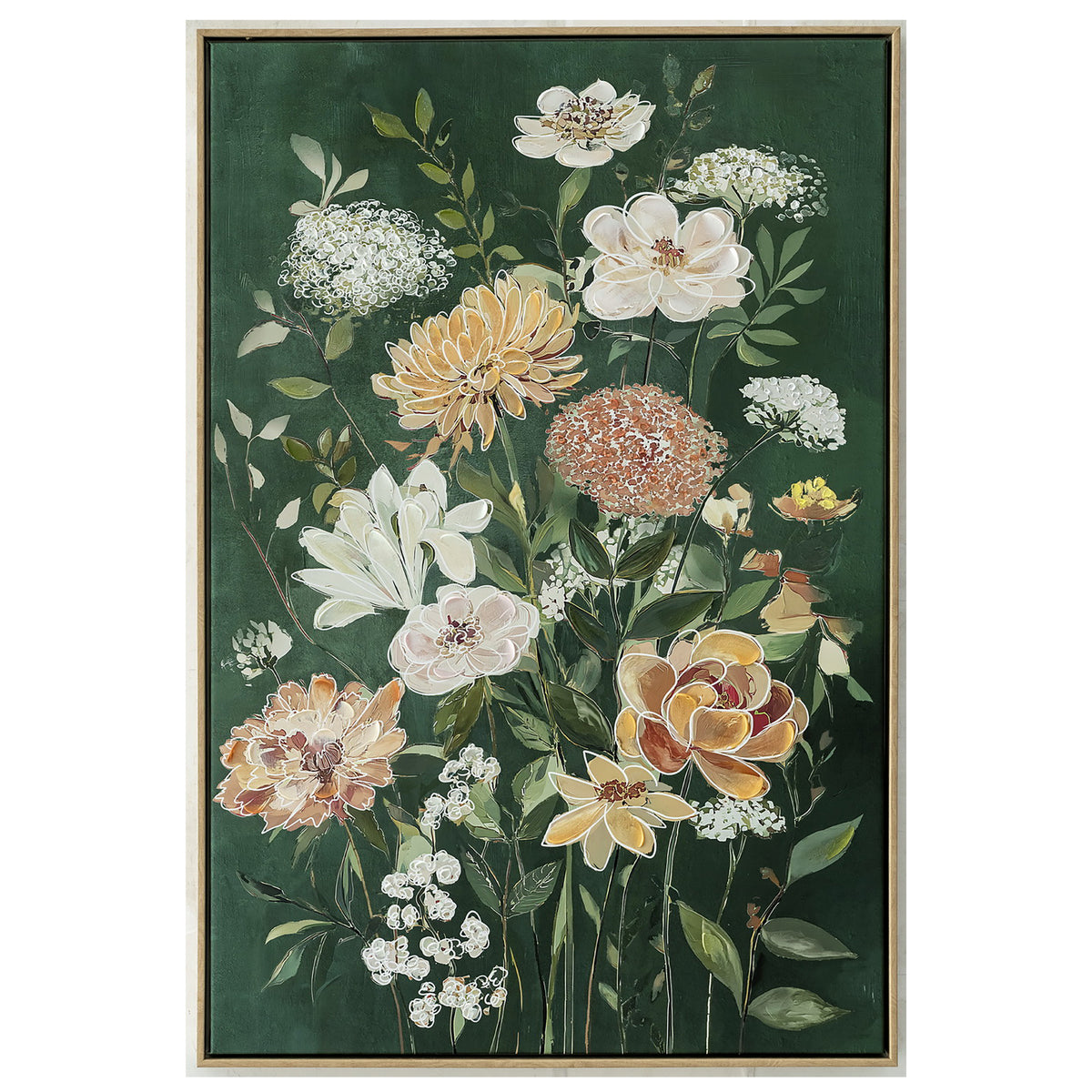Flower Hour Painting 63cm x 93cm