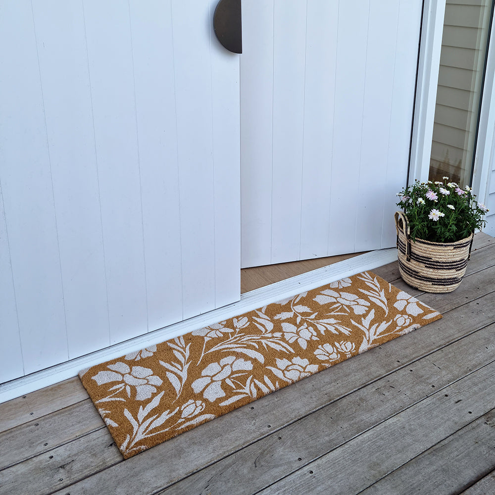 Jasmine PVC backed Coir Mat - 40 x 120 cm