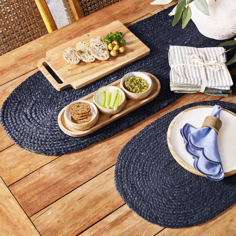 Justin Serving Board - 35 x 20 Natural