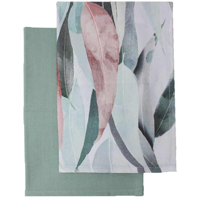 Leaves Tea Towel 45 x 70