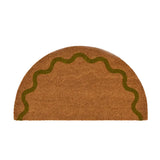 Luna Olive PVC back Coir Mat
