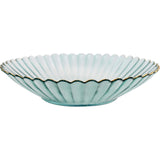 Glass Bowl - Mist -Gold