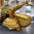 Percy Pelican Bowl - Gold