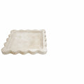 Scallop Sandstone Tray Lge