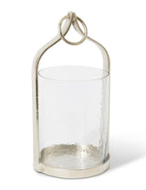 Siana Candle Holder Nickel 20 x 18 x 38
