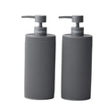 Shampoo & Conditioner Dispenser Set of 2 - Charcoal