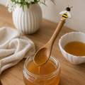 Bee Acacia Wood Spoon