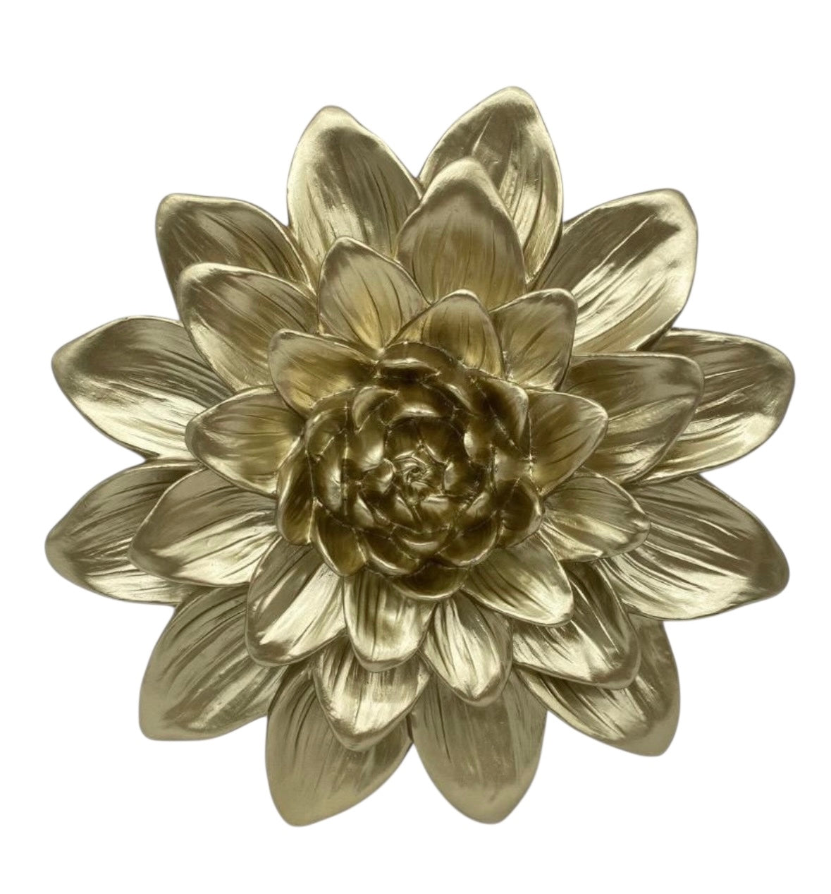 Wall Hanging Dahlia Gold