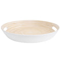Bamboo Tray - White