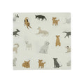 Woofers 20pk 3 Ply 33cm Napkin White-Nat