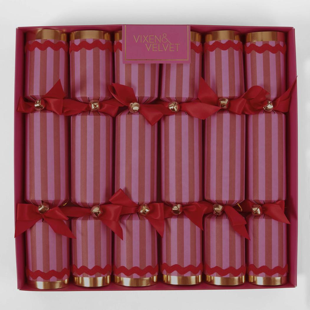 Scarlet Stripe Crackers