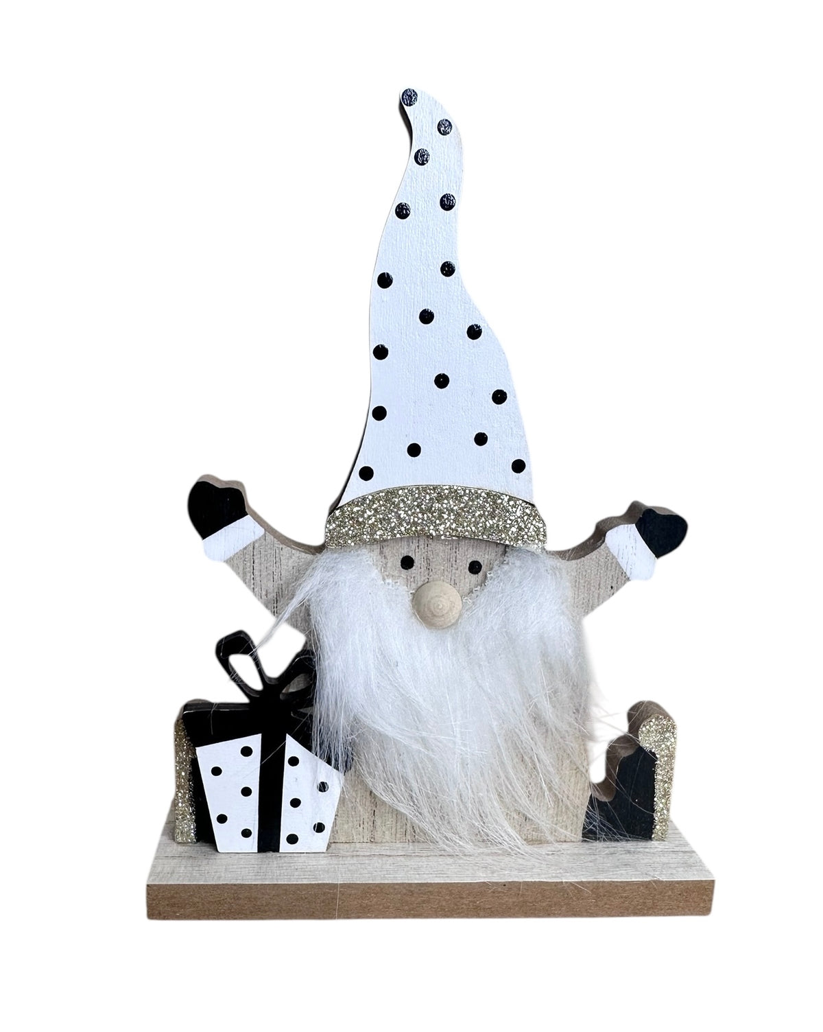Xmas Gnome with Polka-Dots