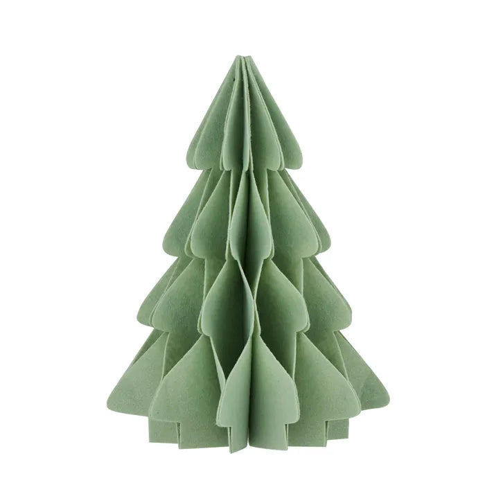 Green Felt Decor Xmas Tree