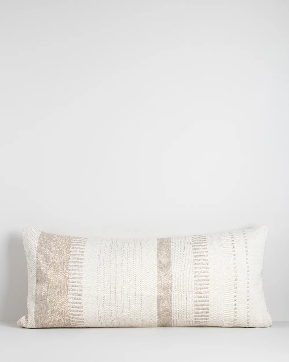 Bettie Oatmeal Cushion 40 x 90 Feather filled