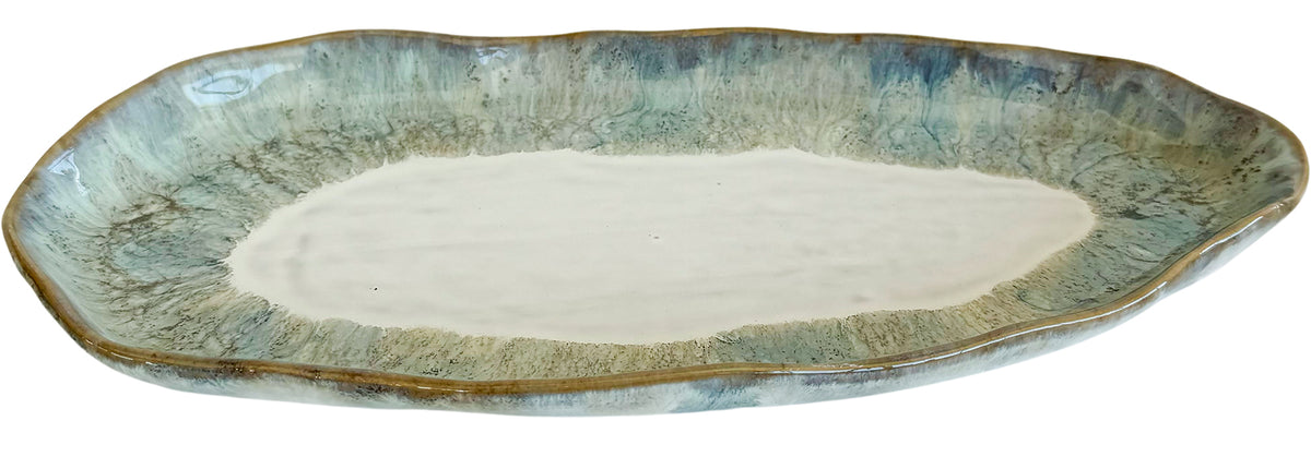 Ceramic Oval Jade