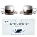 Clear Cup & Saucer