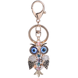 Evil Eye Owl Keyring