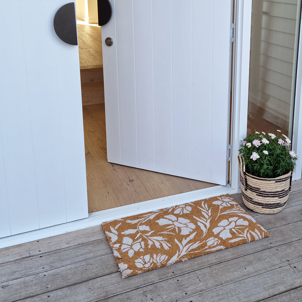 Jasmine PVC backed Coir Mat - 45 x 75 cm